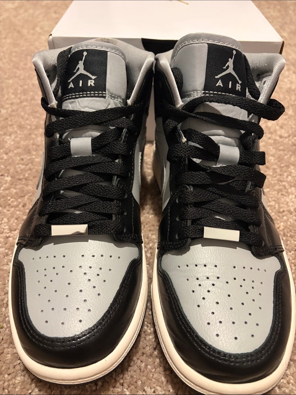 Jordan Women’s Sneakers — Black and Gray